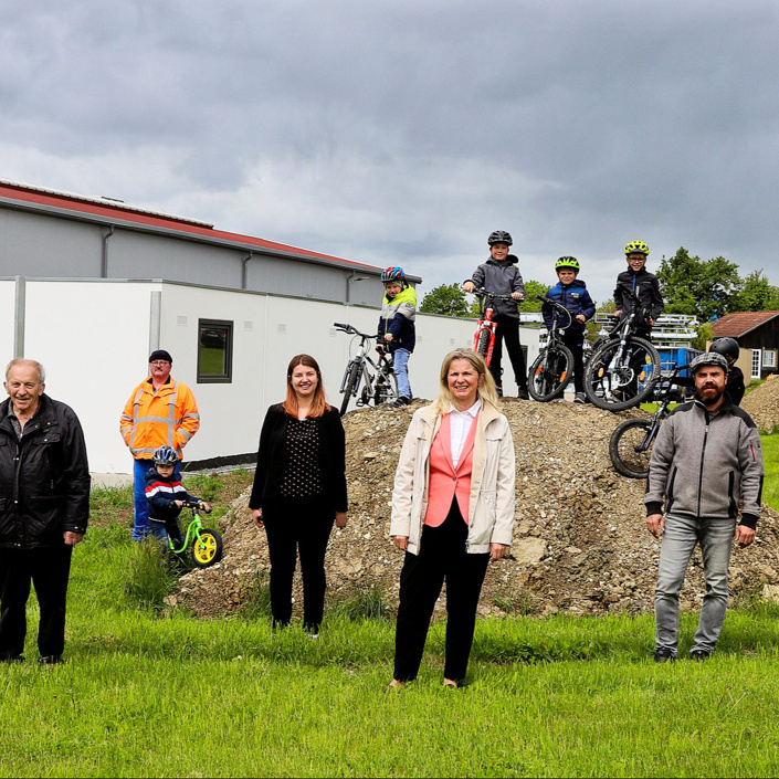 Die neue Pumptrack – noch mehr Spaß in Neuler !
