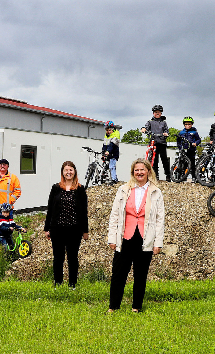 Die neue Pumptrack – noch mehr Spaß in Neuler !
