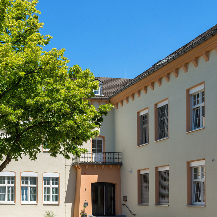 Hospiz St. Klara-Kleine Terrasse für unsere Gäste