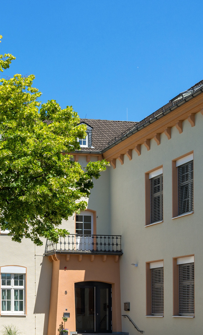 Hospiz St. Klara-Kleine Terrasse für unsere Gäste