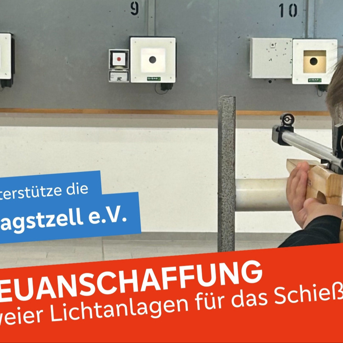 Zwei Red-Dot-Lichtgewehranlagen für Kinder unter 12 Jahren