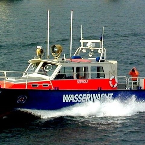 Rettungsboot in Not