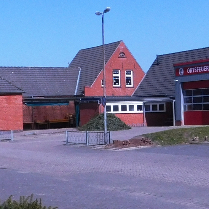 Neupflasterung des Dorfplatzes in Akelsbarg