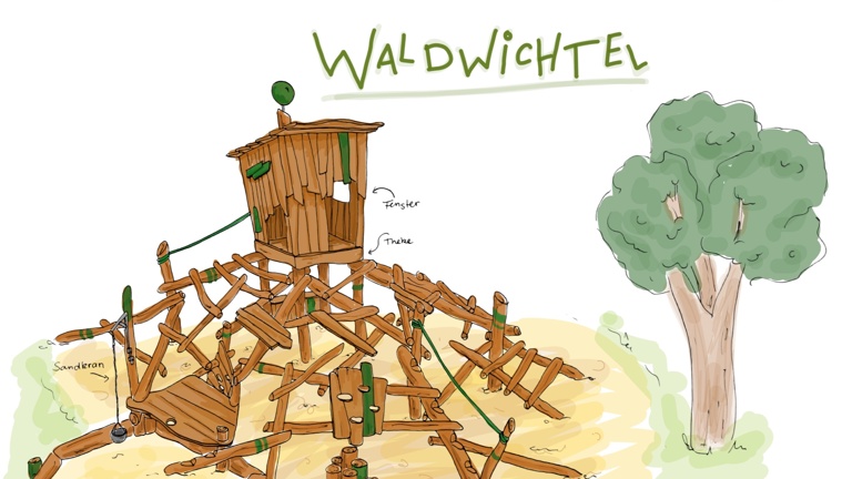 Ein neues Baumhaus für unsere Waldwichtel