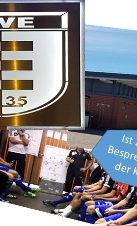 Mannschaftsbesprechungsraum  einrichten