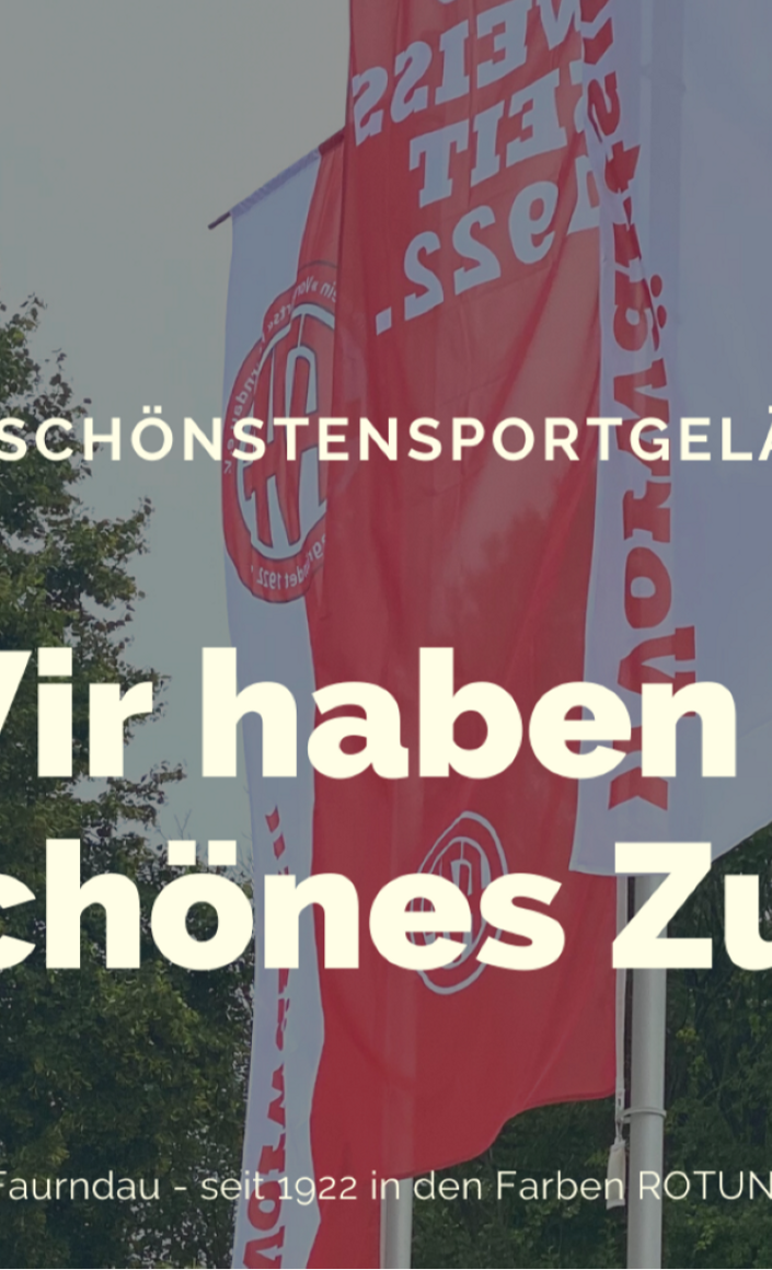 ROTWEISSER RASENTRAKTOR für die Nebenflächen