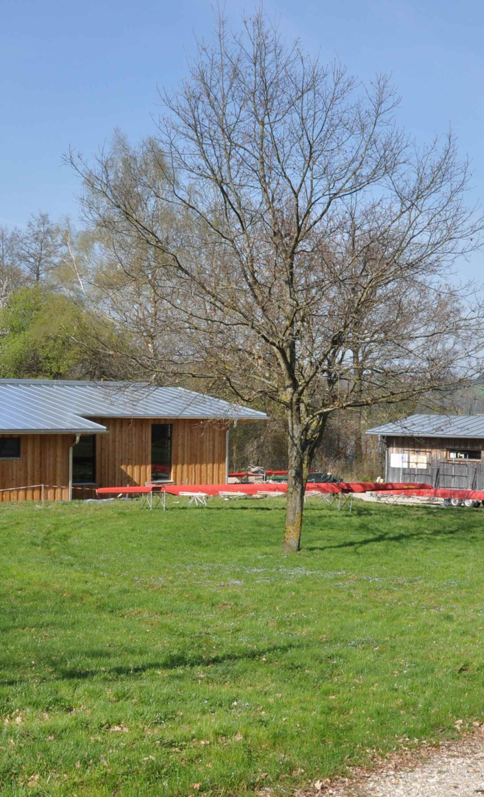 Bau von Umkleiden und Toiletten für das Bootshaus