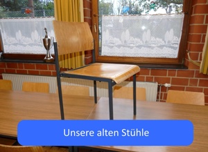 Tische und Stühle für unser neues Feuerwehrhaus