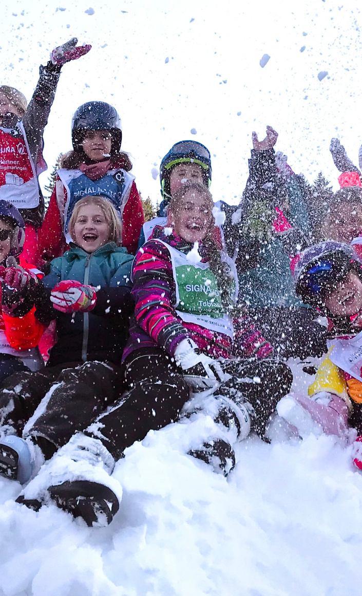 Skischule Straßberg: Textile Skipiste für Kinderskikurse
