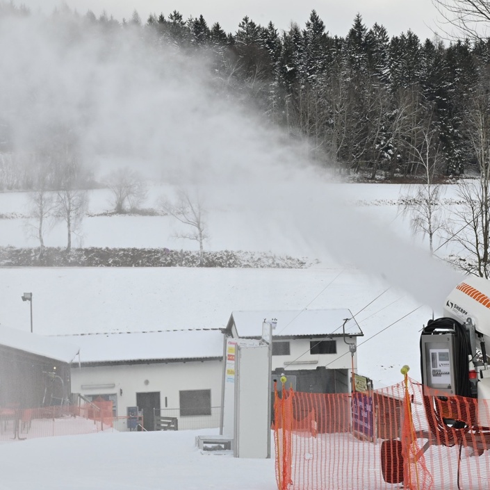 Skiliftrettung am Fahrenberg! Anschaffung NEUER Schneekanonen