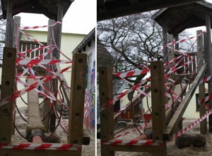 Ein Kletterturm braucht Rente