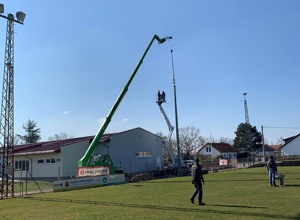 Erneuerung der Zaunanlage rund um das Sportgelände