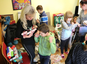 Weihnachts-Spendenaktion im Kinderheim