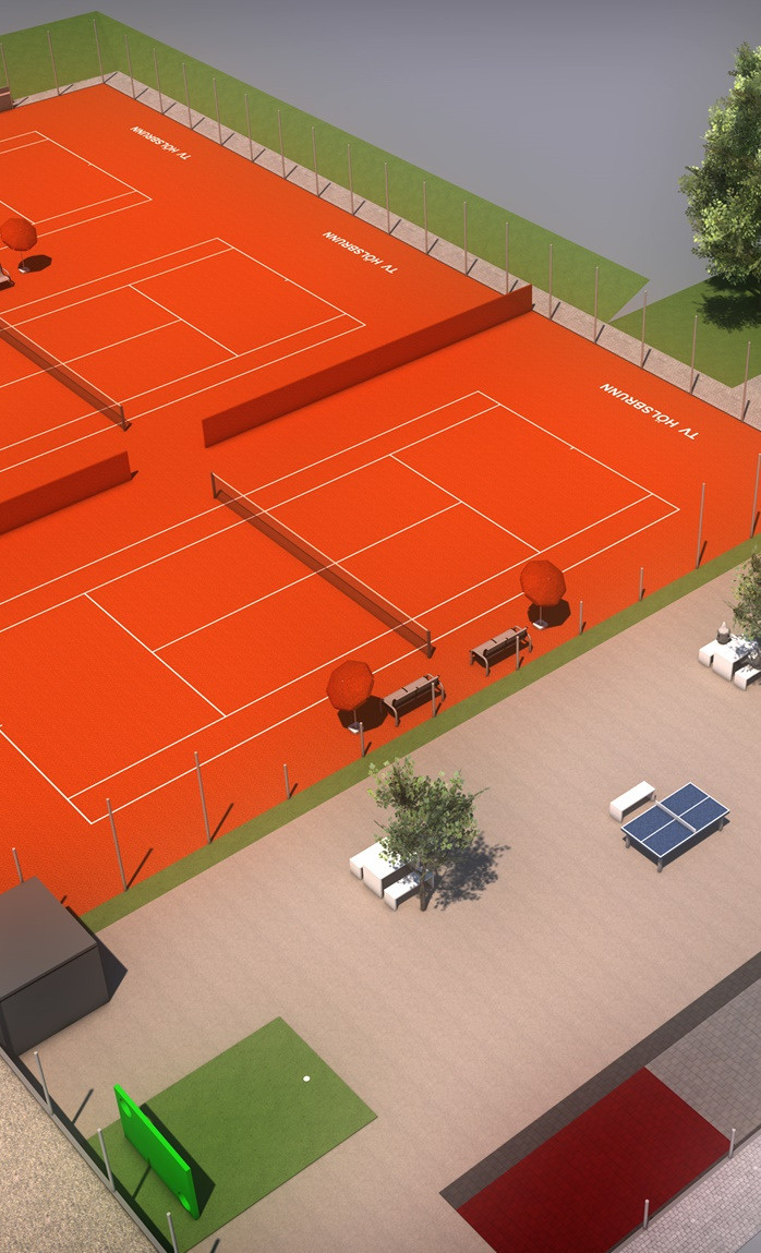 Sanierung der Tennisanlage
