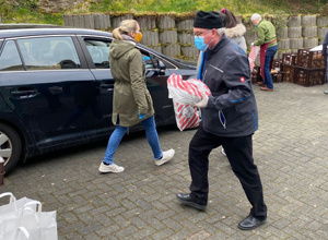 Corana Hilfe: Prümer Tafel - Menschen helfen in der Pandemie!