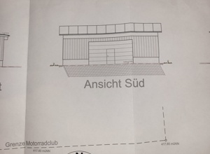 Neubau einer Lagerhalle für den Sportanglerverein Eschenbach e.V.