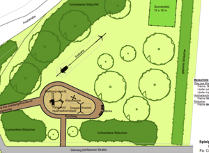 Spielgeräte für unseren neuen Spielplatz in Sietzsch