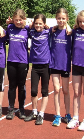 Transporter für die Leichtathleten