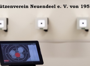 Neue Scheiben-Anlagen im LG Stand elektronischen , SV Neuendeel