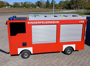Bollerwagen für die Kinderfeuerwehr Roydorf