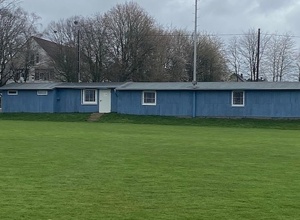 Spieler- und Trainerkabine