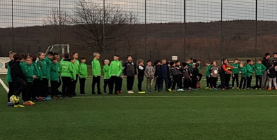 Trainingsanzüge für die Jugendfußballabteilung
