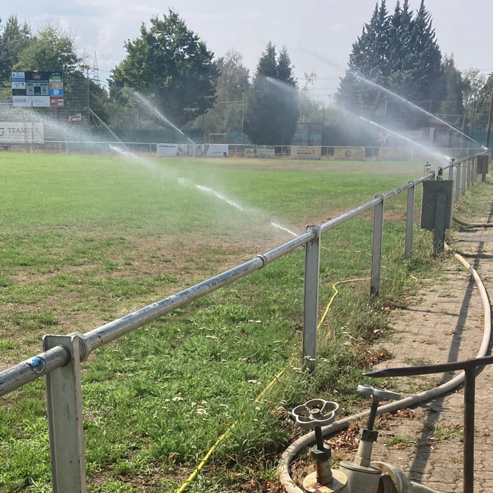 Bulacher SC - Neue Bewässerung für Hauptplatz