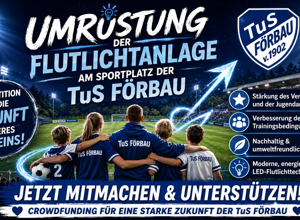LED-Flutlichtanlage TuS Förbau