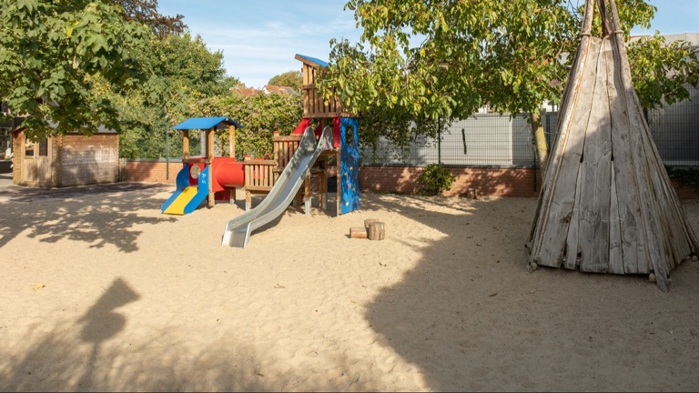 Matschanlage für die evangelische Kindertagesstätte