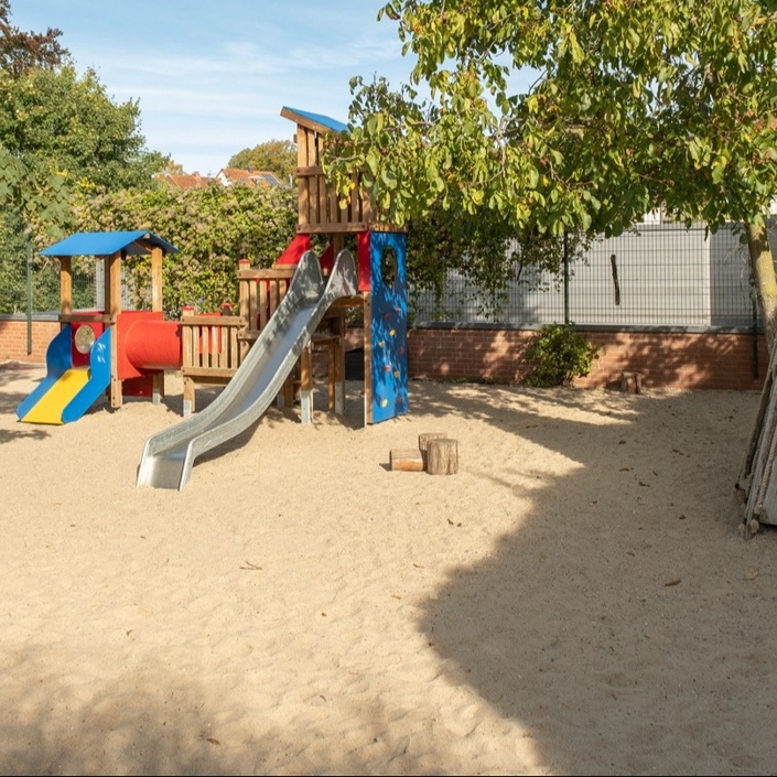 Matschanlage für die evangelische Kindertagesstätte