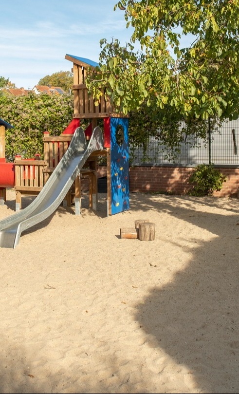 Matschanlage für die evangelische Kindertagesstätte