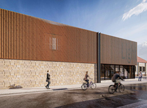 Wärmedämmende Tonziegelsteine für unser Gemeindehaus in Haßloch