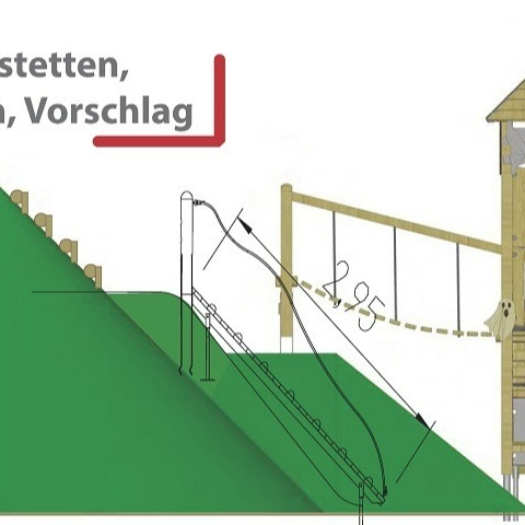 Eine Burg für die Kinder in Aufstetten