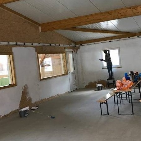 Nestwärme für das Erbachshofstübchen- Pelletofen