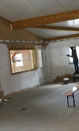 Nestwärme für das Erbachshofstübchen- Pelletofen