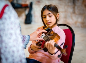 Musikworkshops für Kids mit und ohne Fluchtgeschichte
