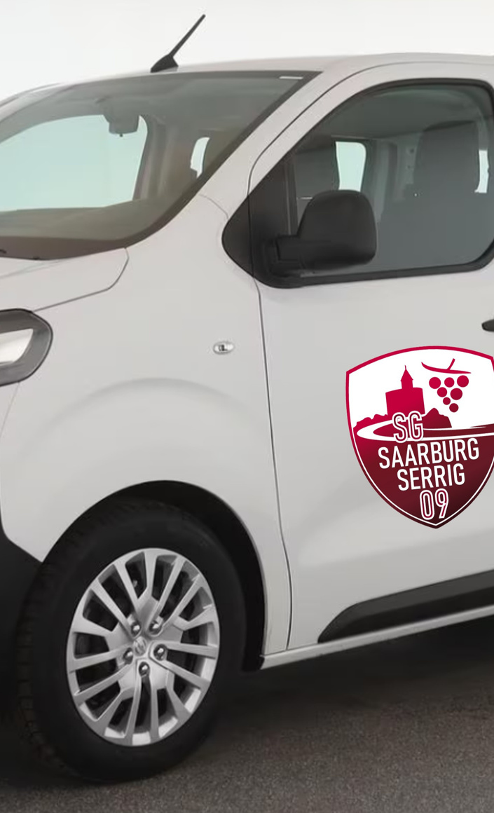 Neuer Mannschaftsbus SG Saarburg/Serrig 09