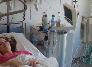 Mobile, klappbare Infusionsständer