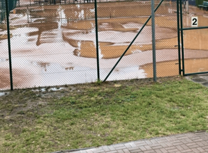 Modernisierung des Tennisplatzes