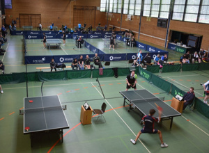 Neue Spielfeldumrandungen für den Tischtennis Schönbuch e.V.