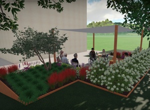 Neuer Garten als Wohlfühloase für 24 Menschen