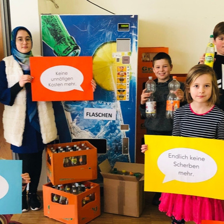 Gesundes Trinkwasser statt Zucker für Schüler