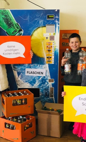 Gesundes Trinkwasser statt Zucker für Schüler