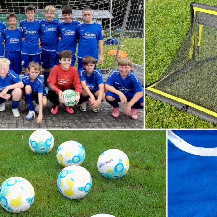 Trainingsanzüge und Trainingsmaterialien für unsere Jugend
