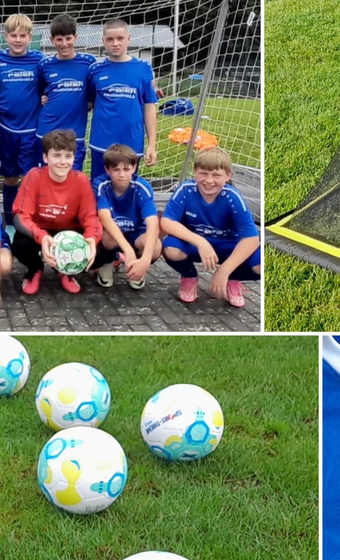 Trainingsanzüge und Trainingsmaterialien für unsere Jugend