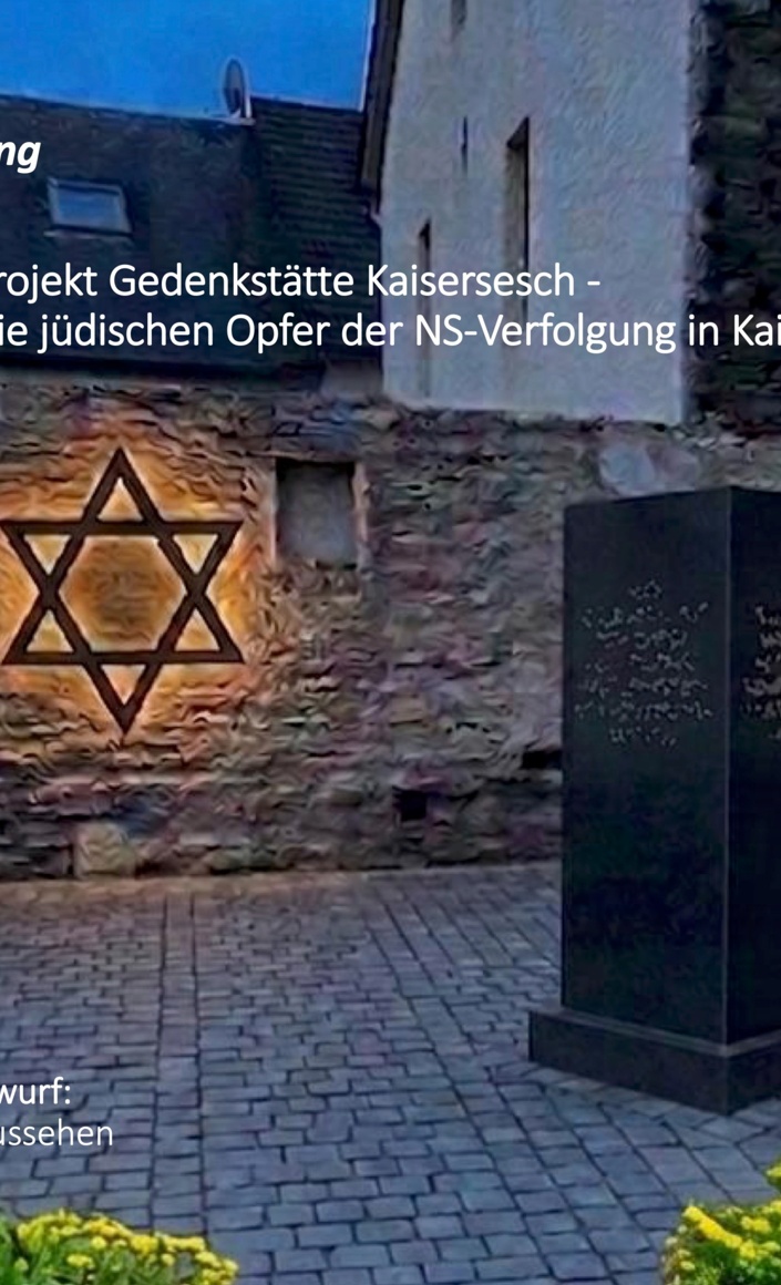 Gedenkstele für jüdische Opfer der NS-Verfolgung in Kaisersesch