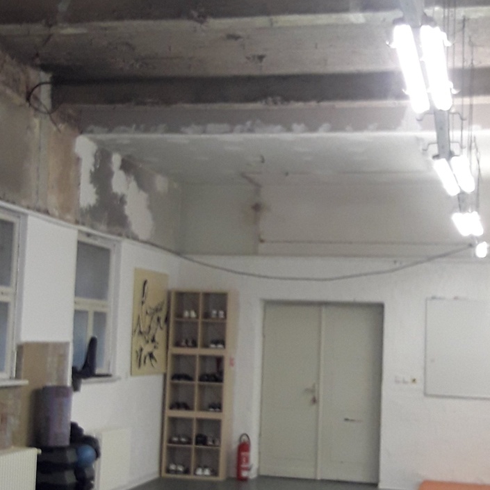 Neue Deckenstrahler für unseren Trainingsraum Kampfkunstschule Halle