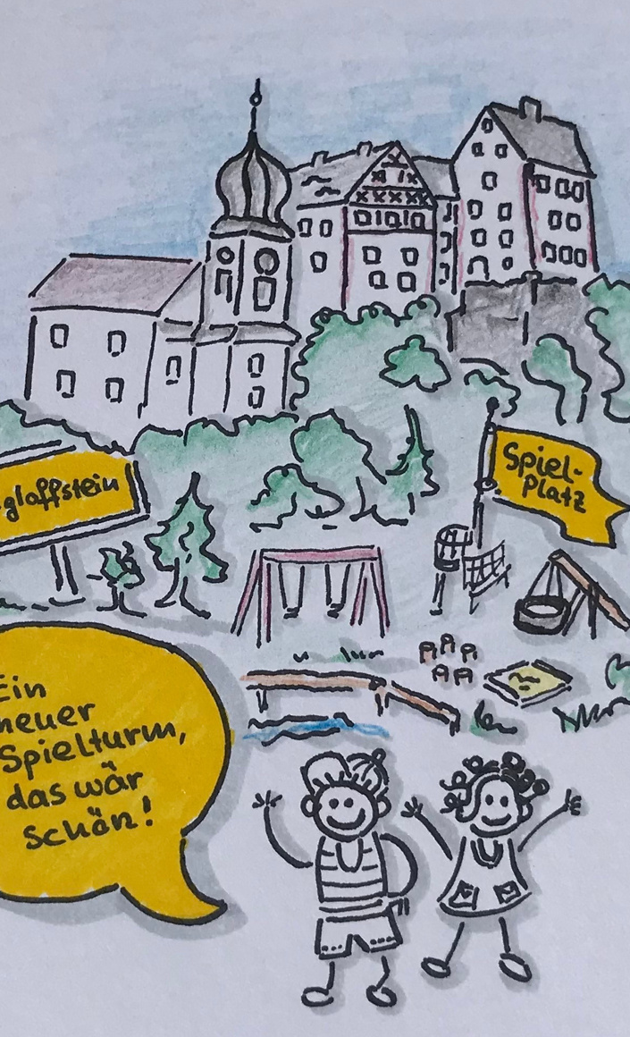 Spielturm für Spielplatz Egloffstein