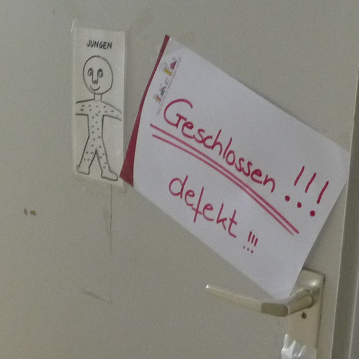 Eine neue Toilette für die Schulwerkstatt