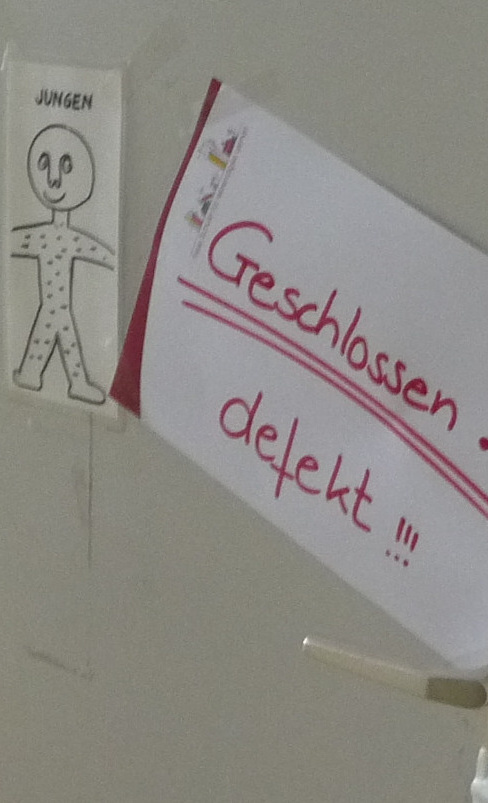 Eine neue Toilette für die Schulwerkstatt